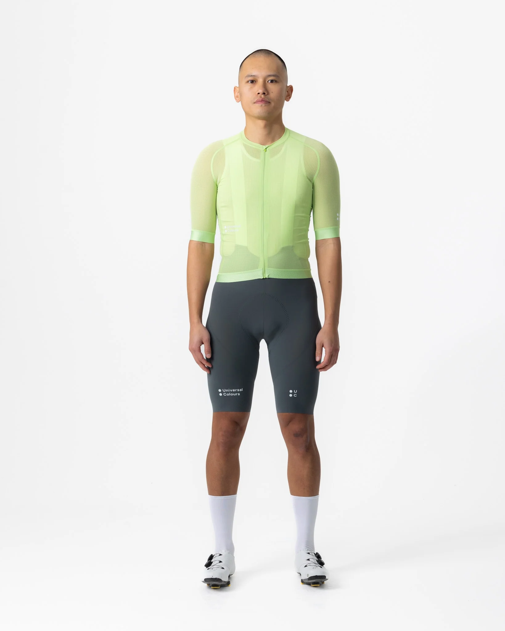 Men's Chroma Light Short Sleeve Jersey - Bright Lime - Image 3