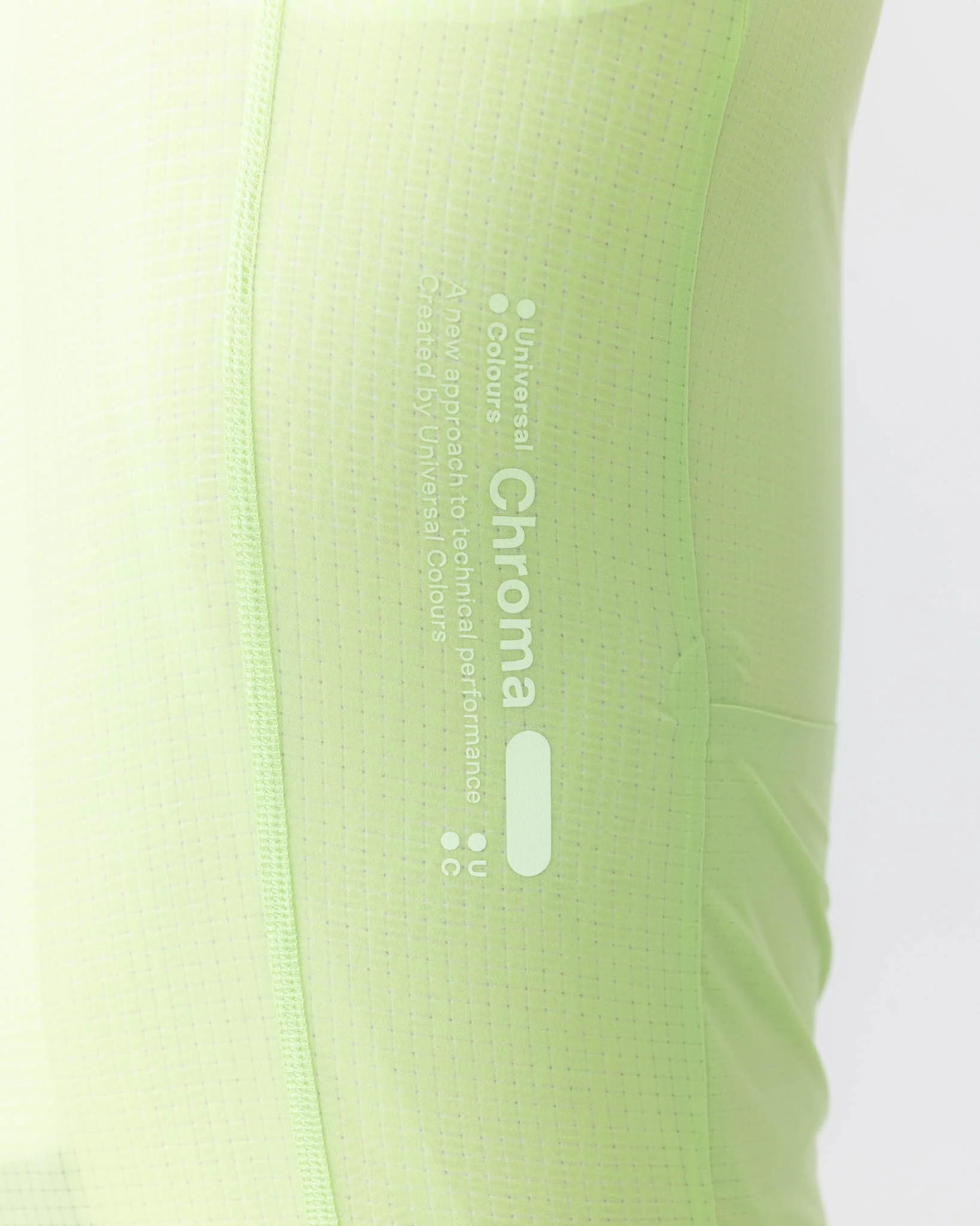 Men's Chroma Light Short Sleeve Jersey - Bright Lime - Image 6