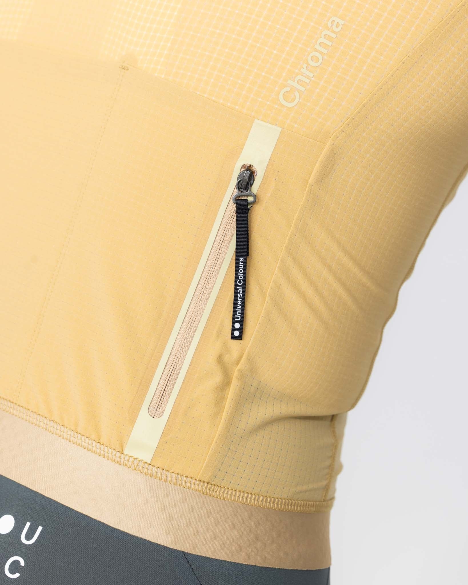 Men's Chroma Light Short Sleeve Jersey - Sand Brown - Image 6