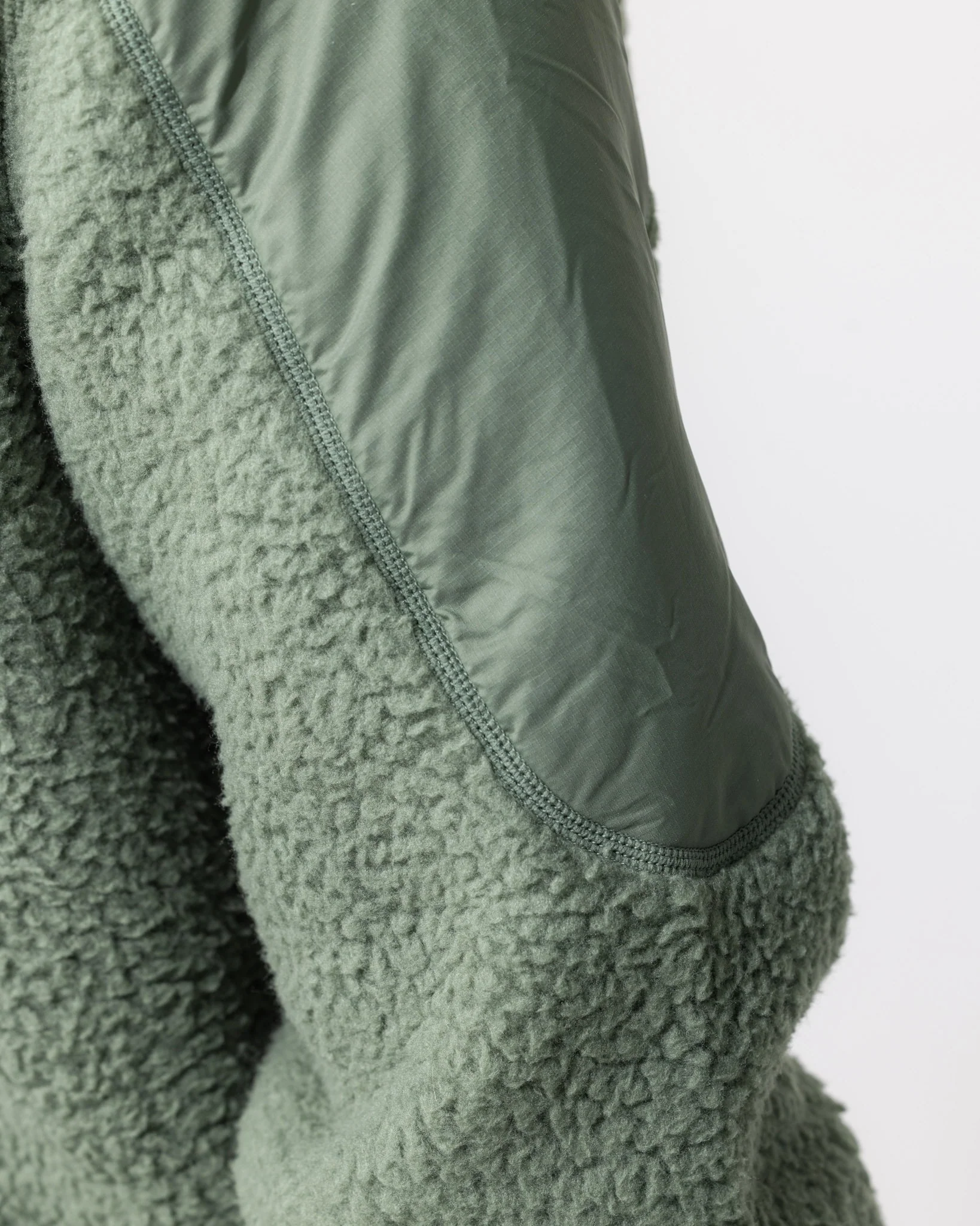 Unisex Fleece Jacket - Green - Image 5
