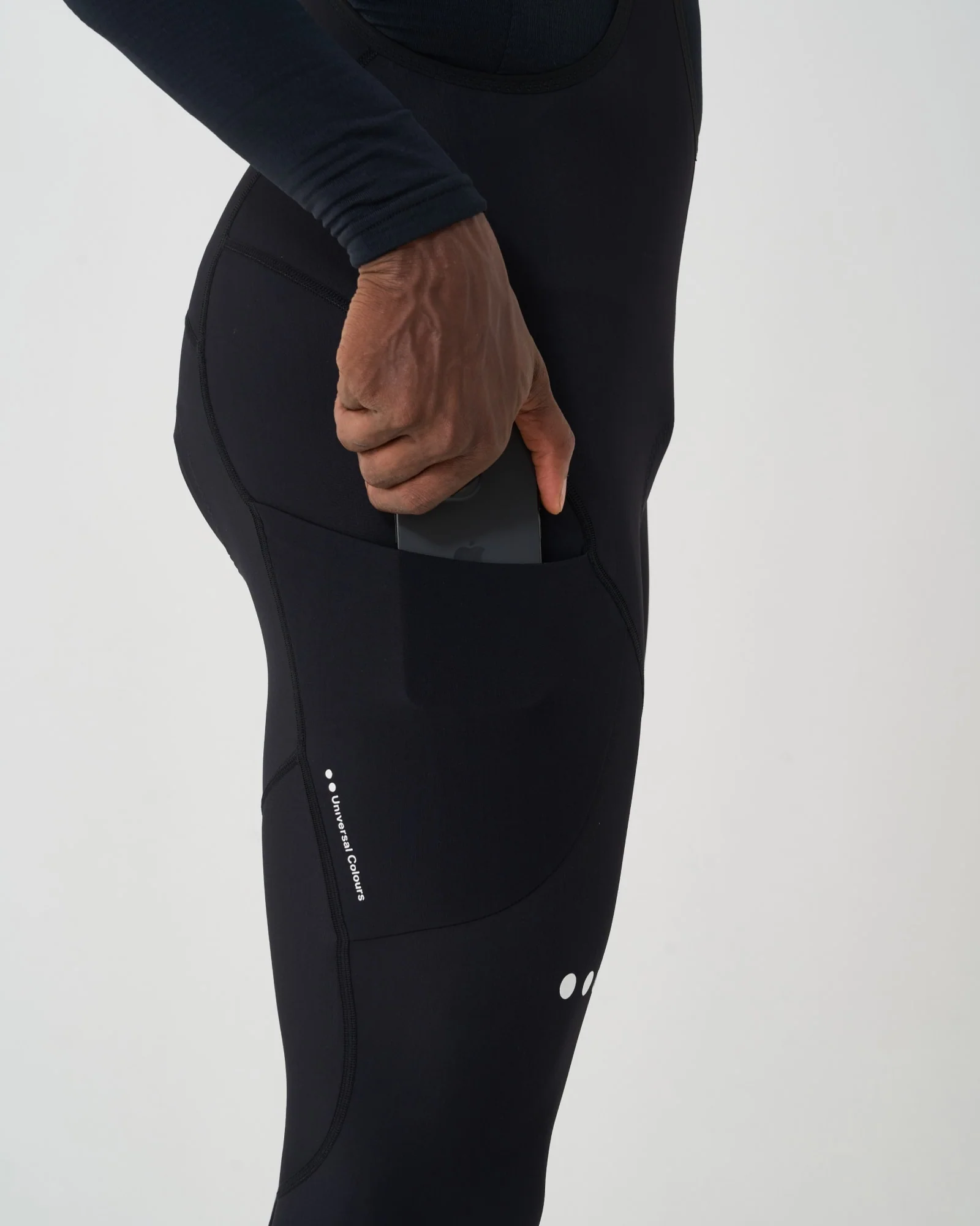 Men's Mono Cargo Bib Tight - Black - Image 5