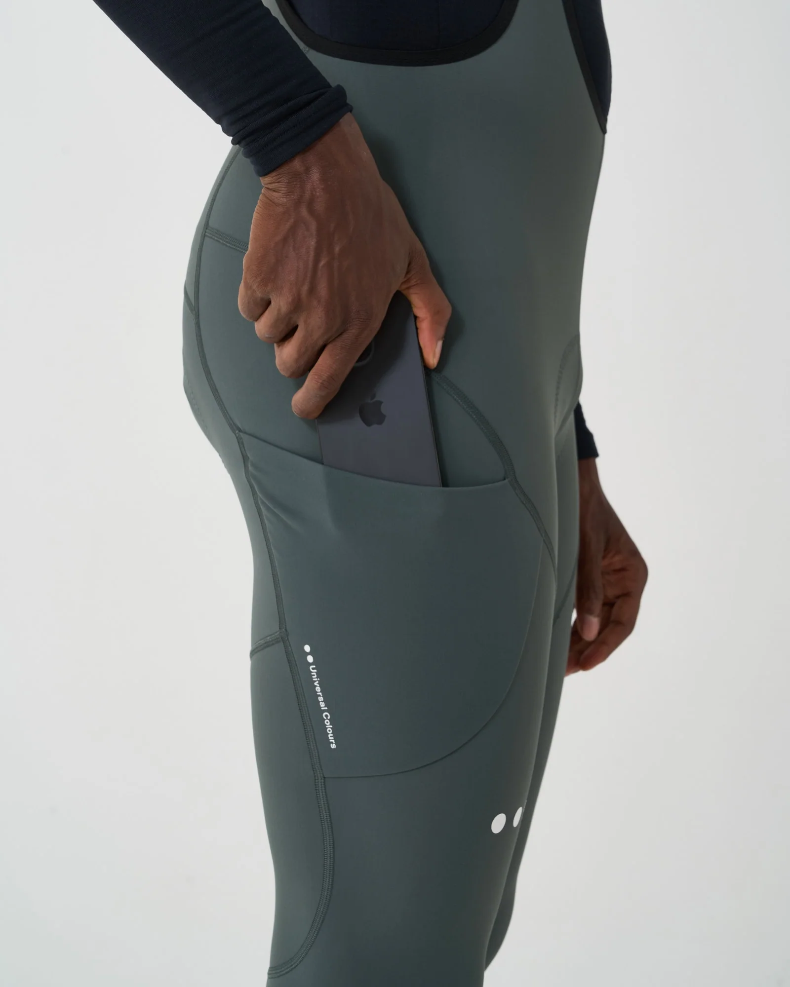 Men's Mono Cargo Bib Tight - Industrial Teal - Image 6