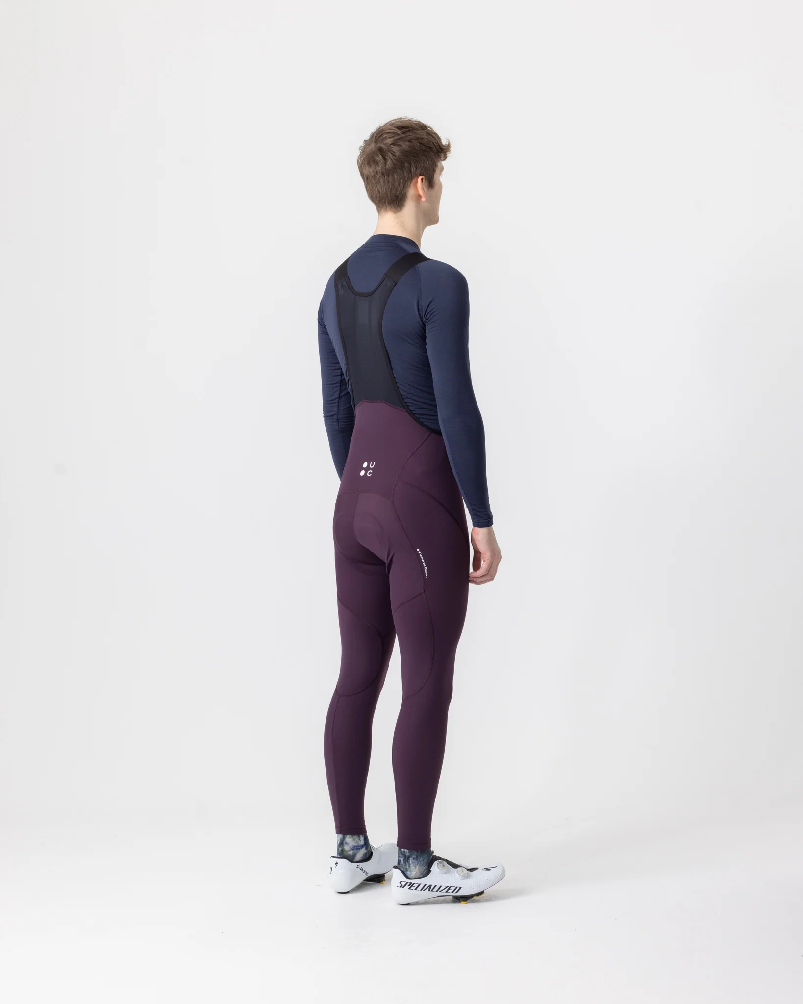 Men's Mono Bib Tight - Purple - Image 3