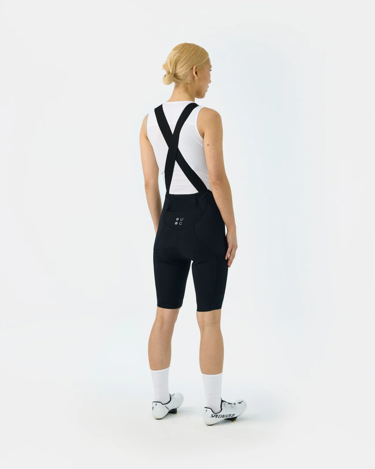 Women's Mono Cargo Bib Shorts - Black - Image 3