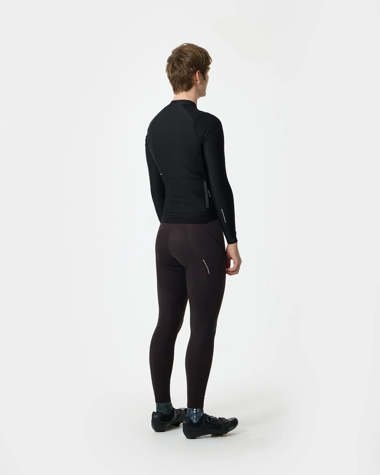 Men's Mono Long Sleeve Jersey - Black - Image 3