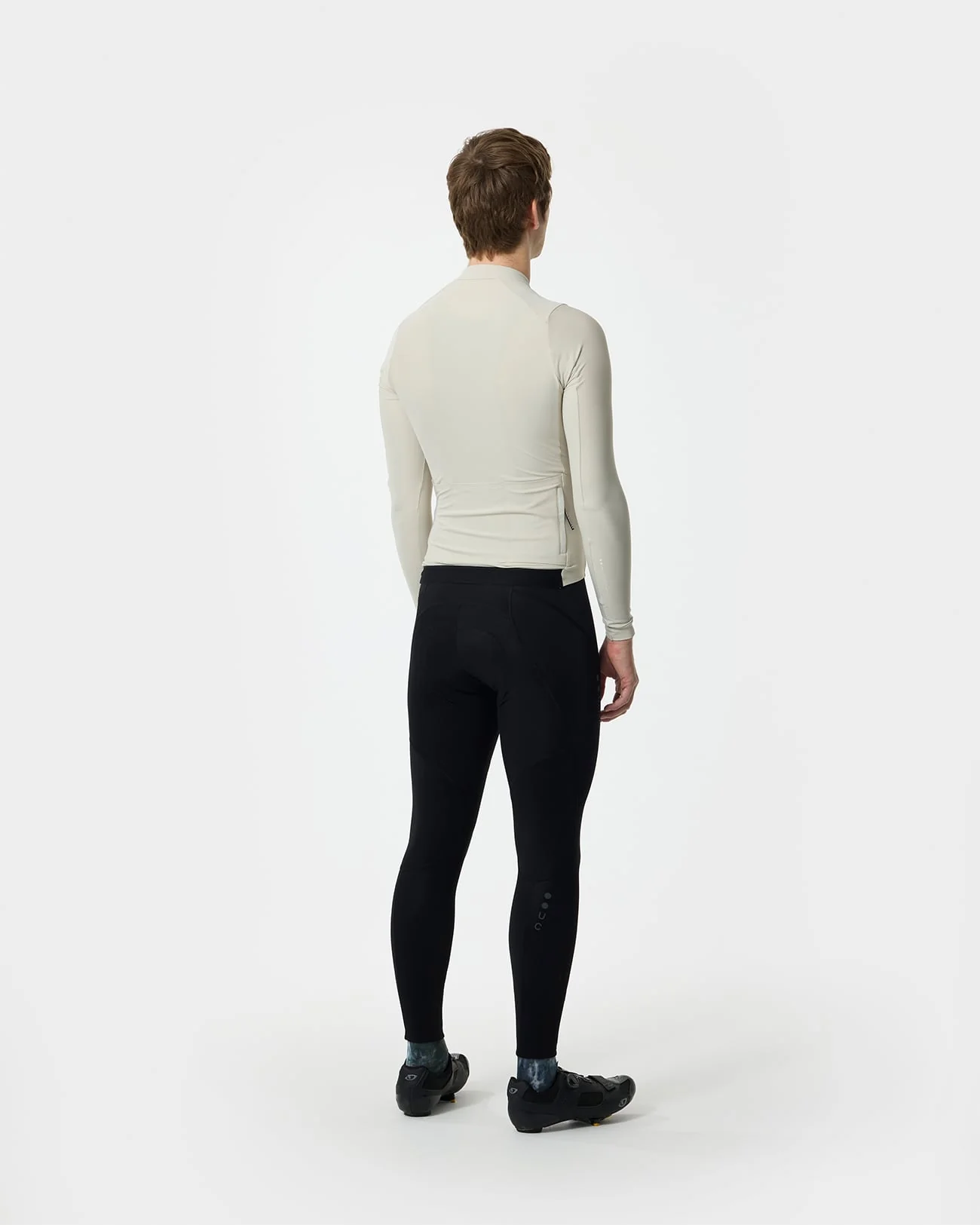 Men's Mono Long Sleeve Jersey - Stone White - Image 3