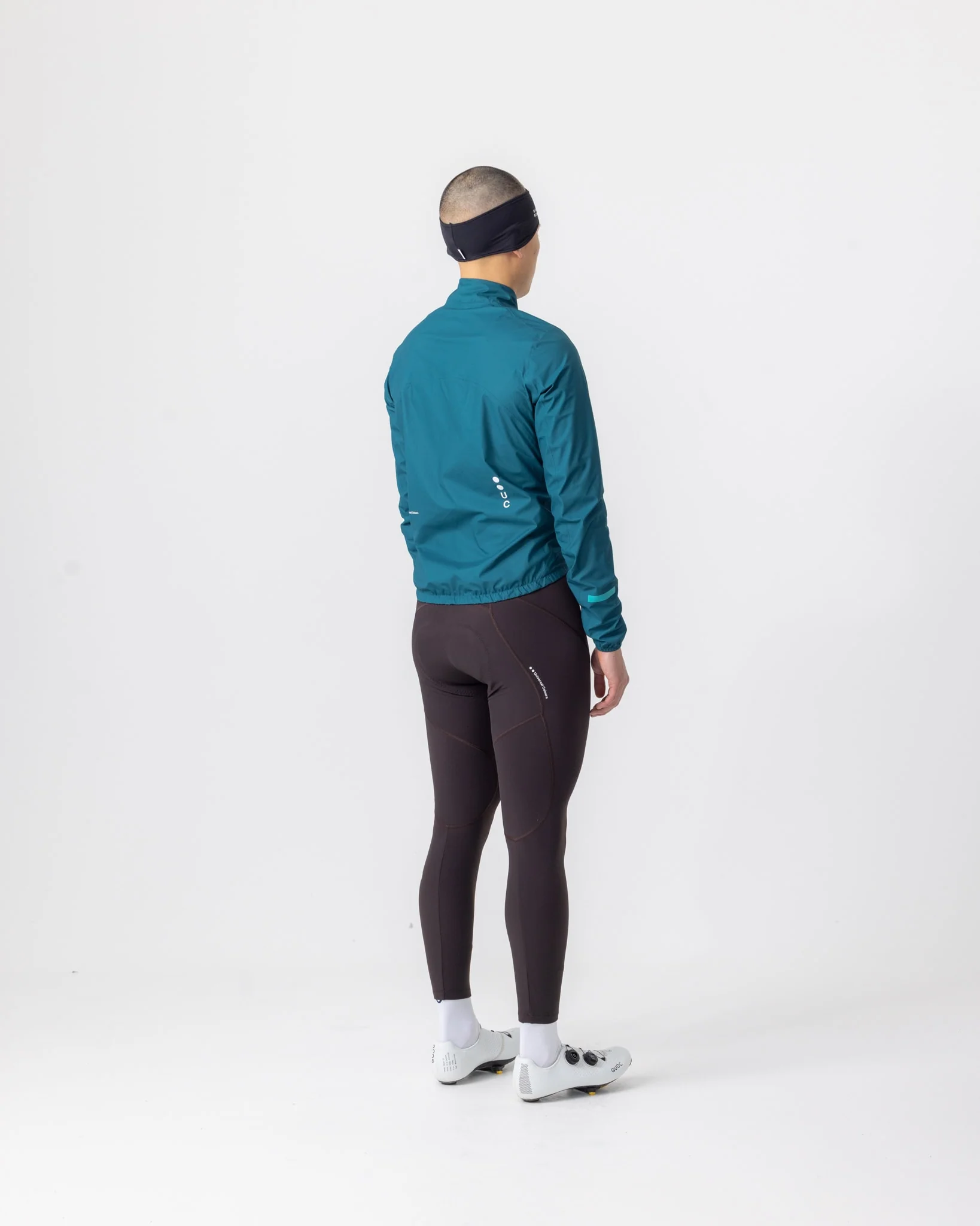 Men's Mono Rain Jacket - Midnight Teal - Image 3