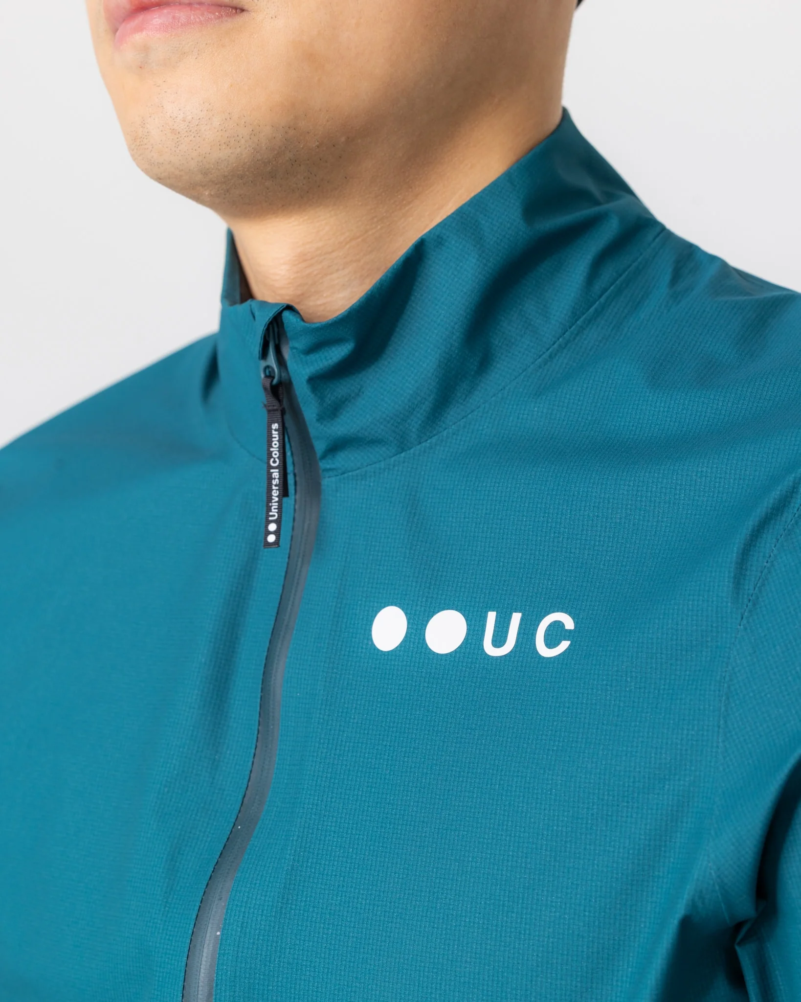 Men's Mono Rain Jacket - Midnight Teal - Image 4