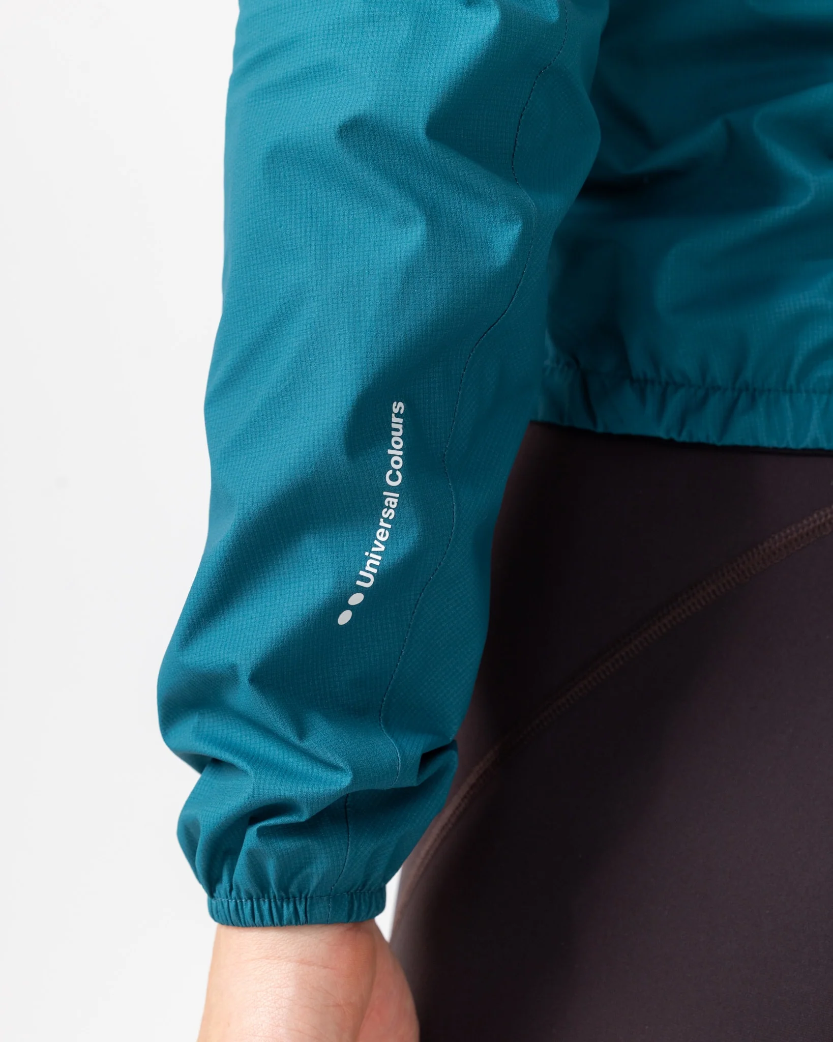 Men's Mono Rain Jacket - Midnight Teal - Image 6