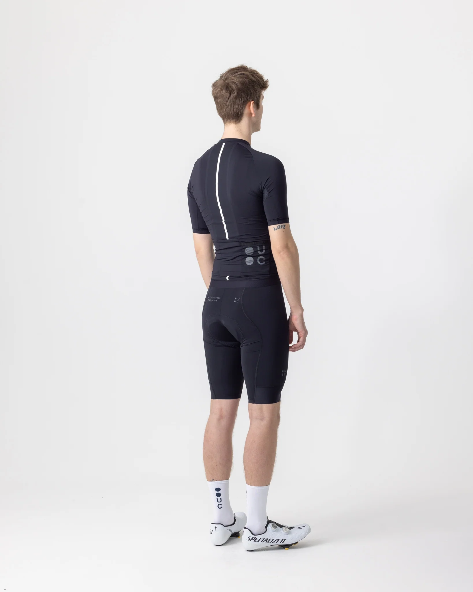 Men's Mono Short Sleeve Jersey - Black - Image 3