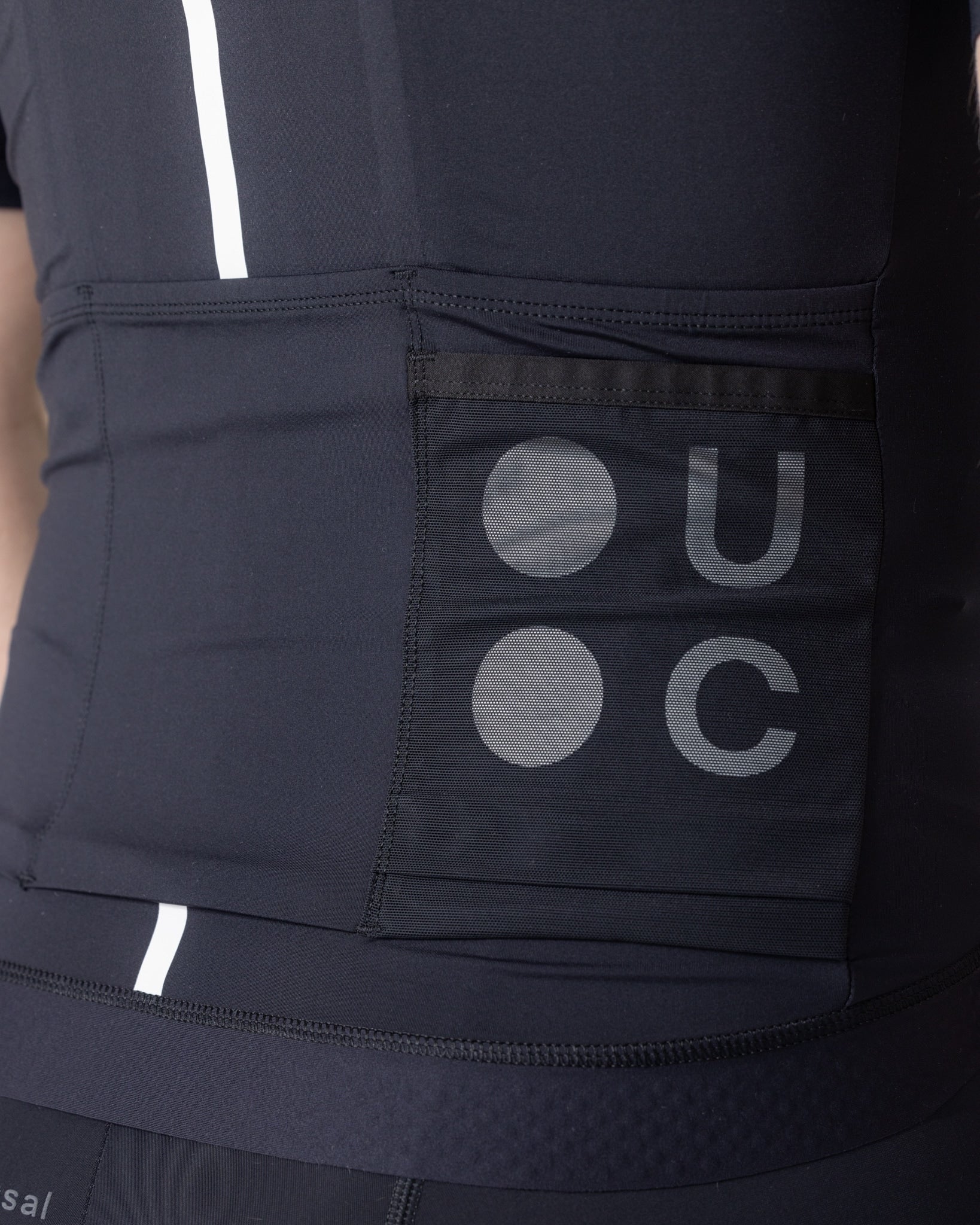 Men's Mono Short Sleeve Jersey - Black - Image 5