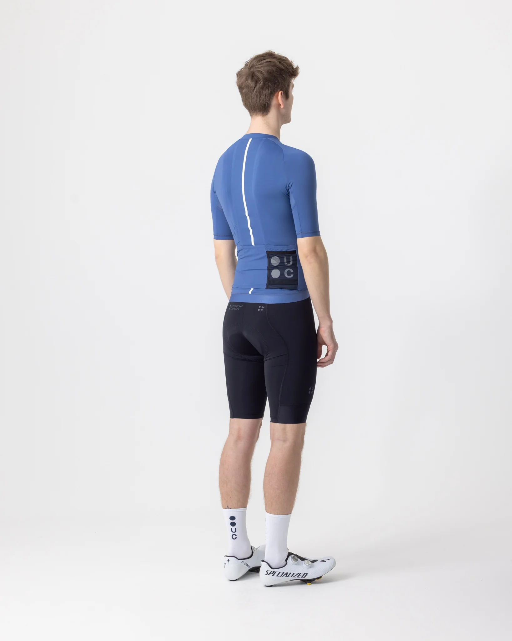 Men's Mono Short Sleeve Jersey - French Blue - Image 3