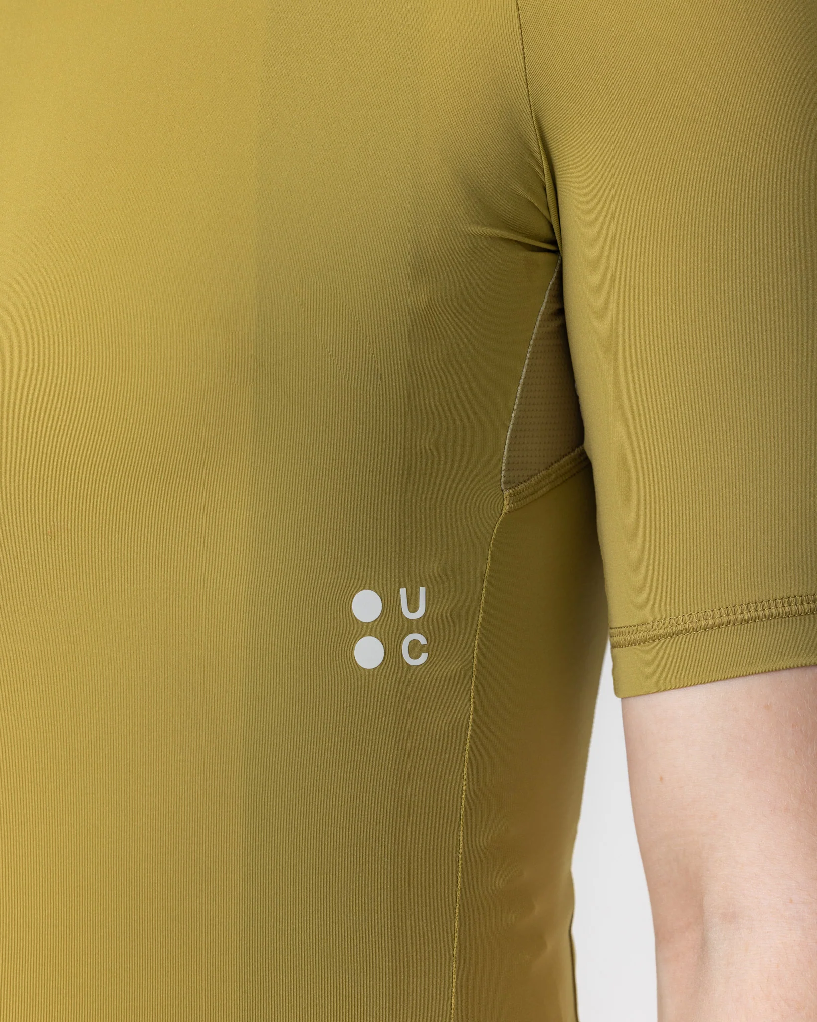 Men's Mono Short Sleeve Jersey - Olive Gold - Image 4