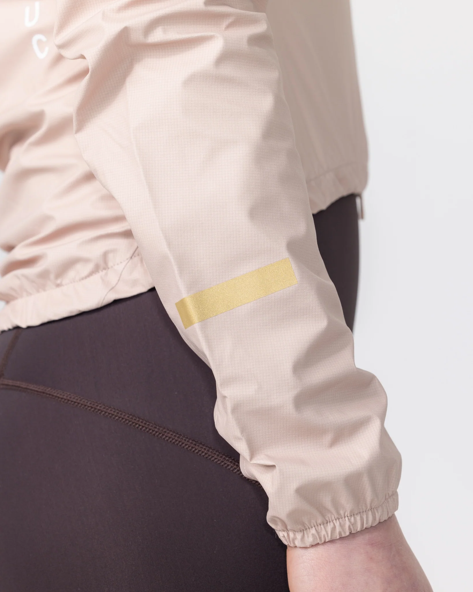 Women's Mono Rain Jacket - Almond Beige - Image 6