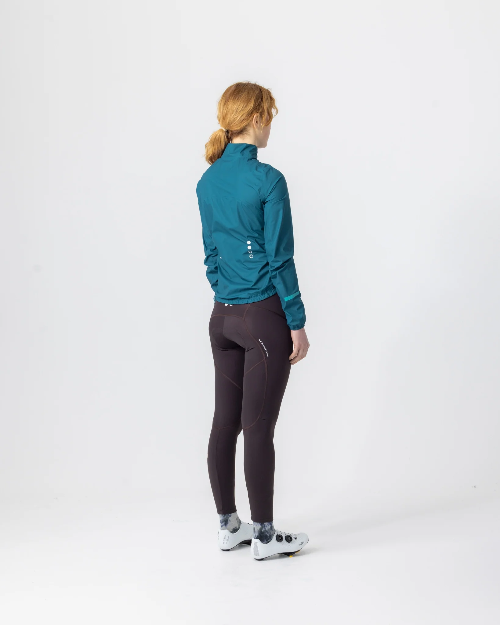 Women's Mono Rain Jacket - Midnight Teal - Image 3