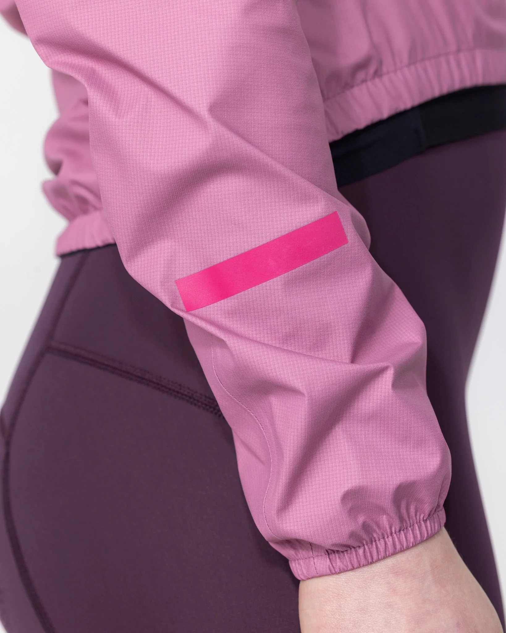 Women's Mono Rain Jacket - Soft Pink - Image 6