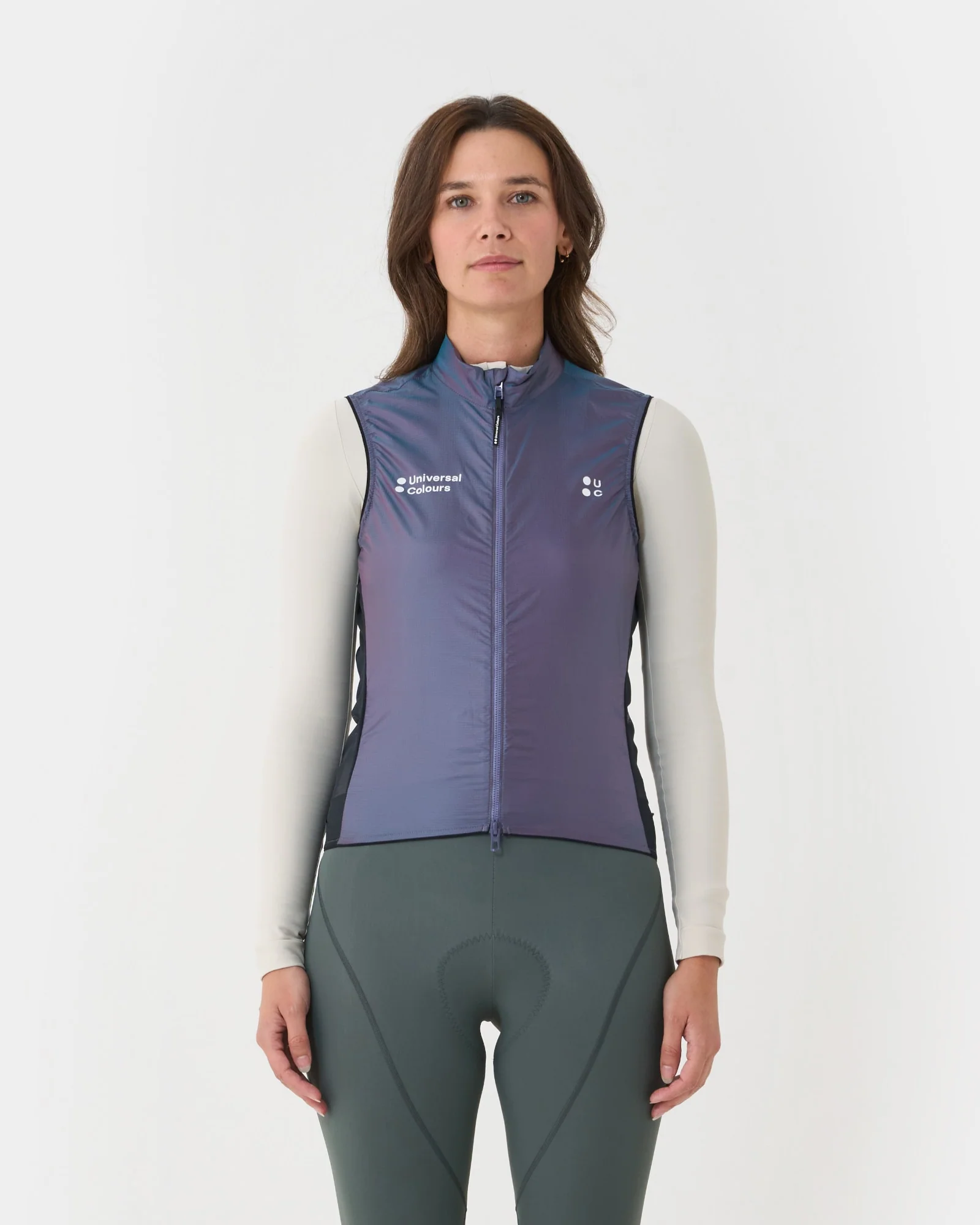 Unisex Spectrum Gilet 2.0 - Iridescent Violet - Image 4