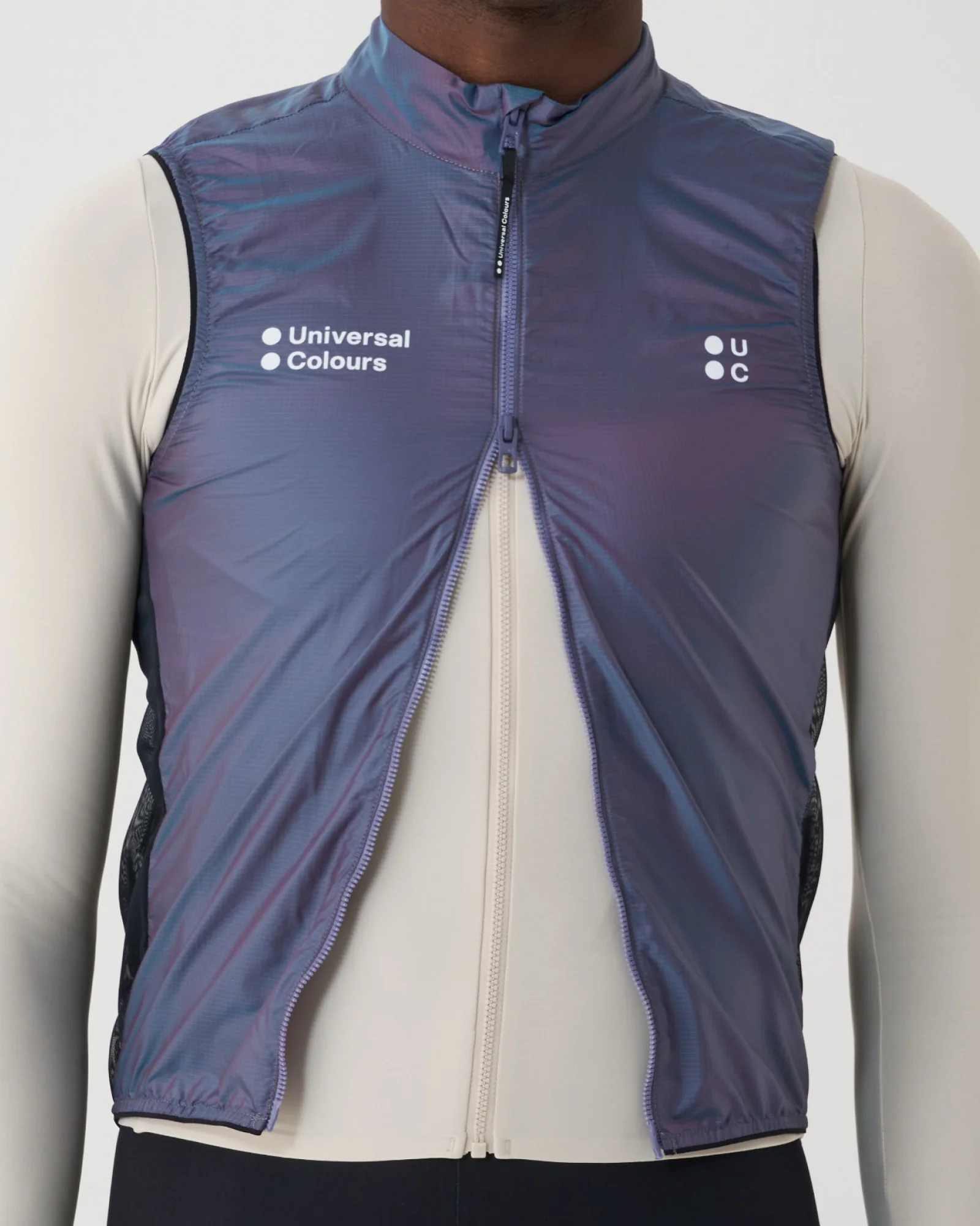 Unisex Spectrum Gilet 2.0 - Iridescent Violet - Image 5
