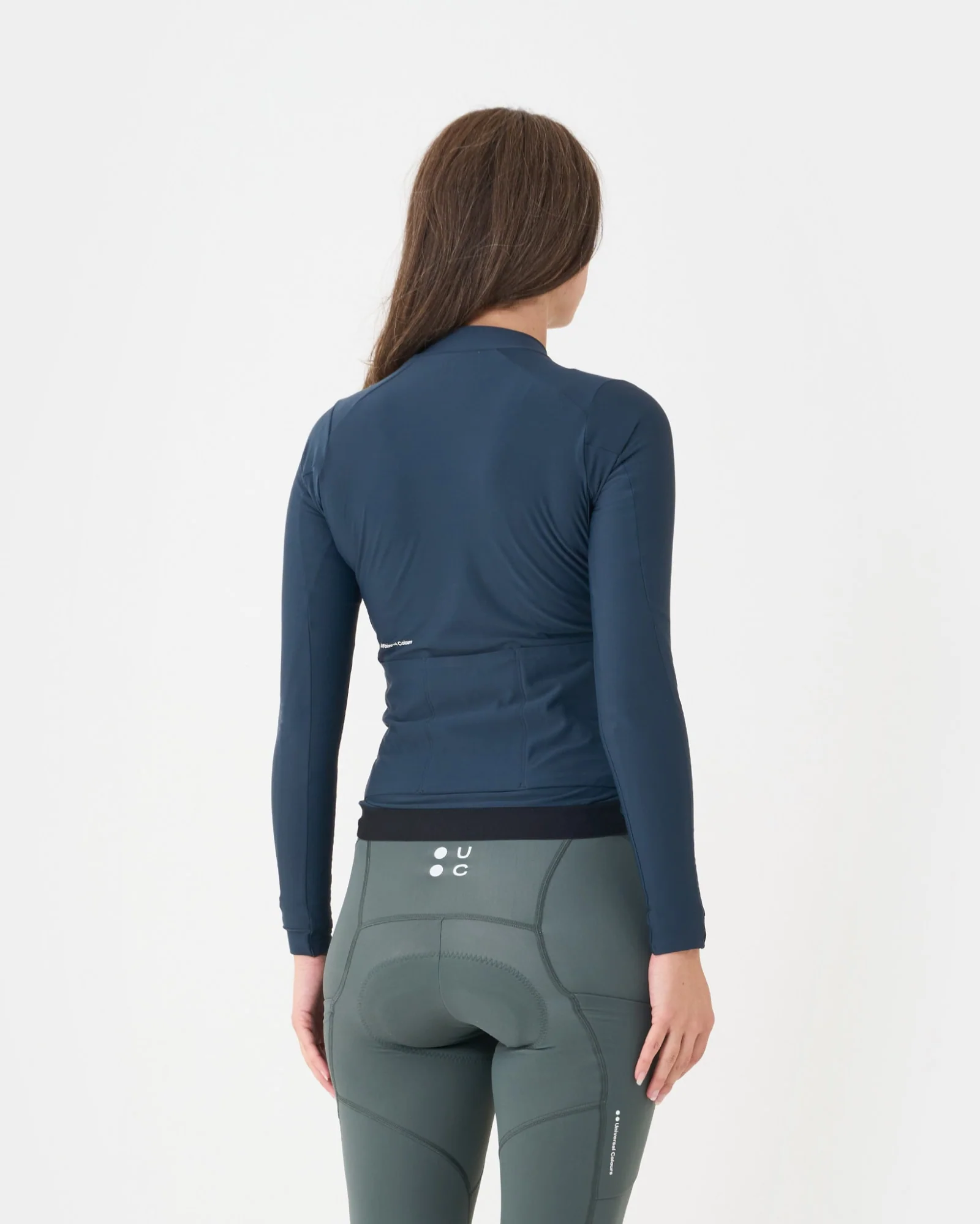 Women's Mono Long Sleeve Jersey - Eclipse Navy - Image 3